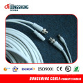 2016 cabo coaxial rg59 do CCTV do preço de fabricação quente com 2c cabo siamese Rg59